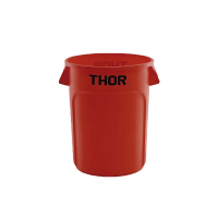 THOR ® Runder Behälter 23L 33,5 x 38,7 cm verfügbare Farben: BLAU, GRAU, WEISS, GELB, GRÜN, ROT, BRAUN