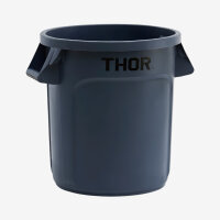 THOR ® Runder Behälter 38L 40 x 44 cm verfügbare Farben: BLAU, GRAU, WESS, GELB, GRÜN, ROT, BRAUN