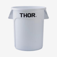 THOR ® Runder Behälter 60L 47 x 54,5 cm verfügbare Farben: BLAU, GRAU, WEISS,GELB, GRÜN, ROT