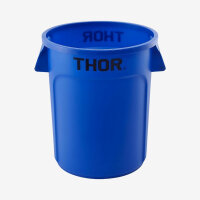 THOR ® Runder Behälter 75L 49 x 57 cm verfügbare Farben: BLAU, GRAU, WEISS, GELB, GRÜN, ROT, BLAU, BRAUN