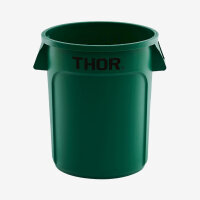 THOR ® Runder Behälter 75L 49 x 57 cm verfügbare Farben: BLAU, GRAU, WEISS, GELB, GRÜN, ROT, BLAU, BRAUN