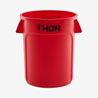 THOR ® Runder Behälter 75L 49 x 57 cm verfügbare Farben: BLAU, GRAU, WEISS, GELB, GRÜN, ROT, BLAU, BRAUN