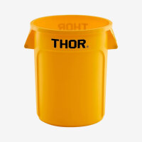THOR ® Runder Behälter 75L 49 x 57 cm verfügbare Farben: BLAU, GRAU, WEISS, GELB, GRÜN, ROT, BLAU, BRAUN