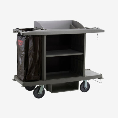 GRANDMAID ® Hotelwagen 152.4 × 55.9 × 127.0cm Verfügbare Farben: SCHWARZ, PLATINUM