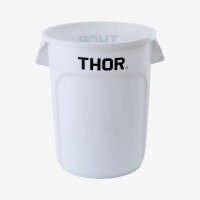 THOR ® Runder Behälter 166L 61 x 80 cm verfügbare Farben: BLAU, GRAU, WEISS, GELB, GRÜN, ROT, SCHWARZ