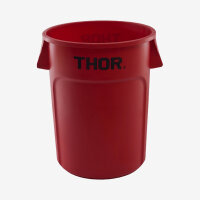 THOR ® Runder Behälter 208L 67 x 84 cm verfügbare Farben: BLAU, GRAU, WEISS, GELB, GRN, ROT, SCHWARZ