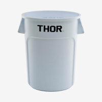THOR ® Runder Behälter 208L 67 x 84 cm verfügbare Farben: BLAU, GRAU, WEISS, GELB, GRN, ROT, SCHWARZ