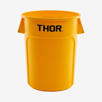 THOR ® Runder Behälter 208L 67 x 84 cm verfügbare Farben: BLAU, GRAU, WEISS, GELB, GRN, ROT, SCHWARZ