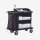GRANDMAID ® Hotelwagen 124.0 × 55.9 × 123.0cm verfügbare Farben: SCHWARZ, PLATINUM
