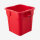 THOR ® Quadratförmige Behälter 106L 54,6 x 54,6 x 57,2 cm verfügbare Farben: GRAU, WEISS, ROT