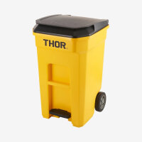 THOR ® Tret-Abfallcontainer 190L 62,1 x 72,8 x 100,5 cm verfügbare Farben: BLAU, GRAU, GELB, GRÜN, ROT, SCHWARZ