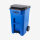 THOR ® Tret-Abfallcontainer 190L 62,1 x 72,8 x 100,5 cm verfügbare Farben: BLAU, GRAU, GELB, GRÜN, ROT, SCHWARZ