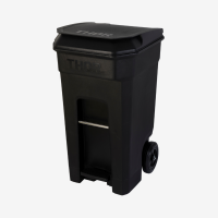 THOR ® Tret-Abfallcontainer 240L 64,5 x 76 x 115 verfügbare Farbe: BLAU, GRAU, GELB, GRÜN, ROT, SCHWARZ