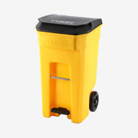 THOR ® Tret-Abfallcontainer 240L 64,5 x 76 x 115 verfügbare Farbe: BLAU, GRAU, GELB, GRÜN, ROT, SCHWARZ