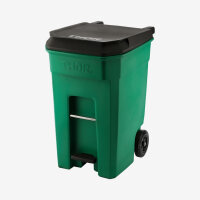 THOR ® Tret-Abfallcontainer 360L 72,7 x 94,9 x 117 cm verfügbare Farbe: BAUS, GRAU, GELB, GRÜN, ROT, SCHWARZ