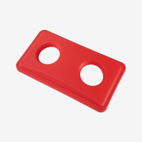 SVELTE ® Flaschen- und Dosenrecycling-Deckel 52,3 x 28,8 x 6,7 cm verfügbare Farben: BLAU, GRAU, GRÜN, ROT, GELB, BRAUN, SCHWARZ