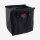 Wäschesack  200 L Zubehör für Klappbarer Wäschewagen 5089 67.0 × 51.0 × 60.0cm verfügbare Farbe: SCHWARZ
