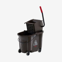 GRANDMAID Moppresse 33 L mit seitlicher Auswringvorrichtung 51.5 × 40.6 × 92.7cm verfügbare Farben: BLAU, GRÜN, ROT, GELB, BRAUN