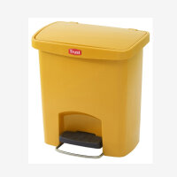 SVELTE ® Tretabfallbehälter 15L 37,7 x 23 x 39,9 cm verfügbare Farben: BLAU, GRAU, WEISS GELB, GRÜN, ROT, SCHWARZ, BEIGE