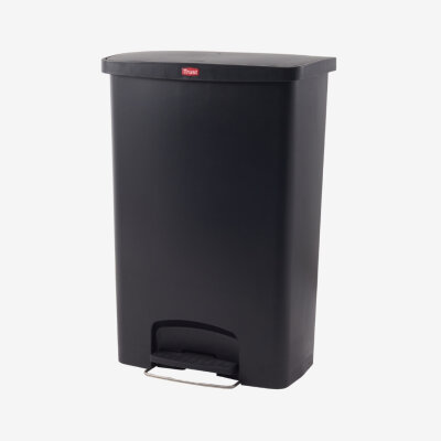 SVELTE ® Tretabfallbehälter 90L 57 x 35,3 x 82,6 cm verfügbare Farben: BLAU, GRAU, WEISS, GELB, GRÜN, ROT, SCHWARZ, BEIGE