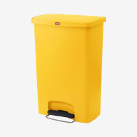 SVELTE ® Tretabfallbehälter 90L 57 x 35,3 x 82,6 cm verfügbare Farben: BLAU, GRAU, WEISS, GELB, GRÜN, ROT, SCHWARZ, BEIGE