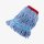 Mischgewebe-Mopps Mopp Größe Kopfband Farbe ROT Groß 12.7cm  verfügabre Farben: BLAU , GRÜN, ROT, WEISS