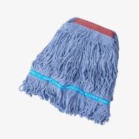 Mischgewebe-Mopps Mopp Größe Groß Kopfband Farbe ROT Kopfband Größe 3,2 cm verfügbare Farben: BLAU, GRÜN, ROT, WEISS