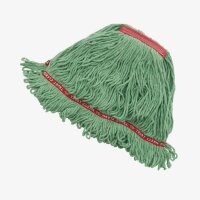 Mischgewebe-Mopps Mopp Größe Groß Kopfband Farbe ROT Kopfband Größe 3,2 cm verfügbare Farben: BLAU, GRÜN, ROT, WEISS