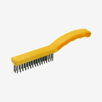 Drahtbürste 28 cm verfügbare Farben: GELB, SCHWARZ
