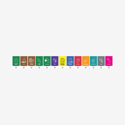 Etikettensatz für 1211/1213/1271 16,8 x 29,7 cm