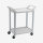 HI5 ® Universalwagen mit zwei Ablageflächen max. Belastung 60 kg 85.4 × 47.3 × 96.0cm Farben: GRAY, BLA, PLAT, OWHT