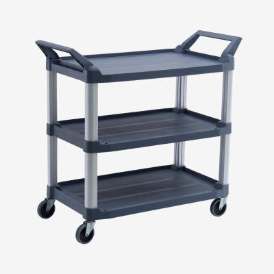HI5 ® Universalwagen mit zwei Ablageflächen max. Belastung 135 kg Farbe: GRAY, BLA, OWHT