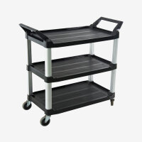HI5 ® Universalwagen mit zwei Ablageflächen max. Belastung 135 kg Farbe: GRAY, BLA, OWHT