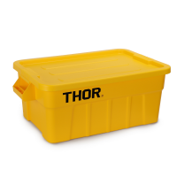 THOR Behälter mit Decke 53, L 70.8 × 43.4 × 27.2cm verfügbare Farben: GRAU, SCHWARZ, WEISS, GELB, ROT, BLAU, GRÜN, KLAR