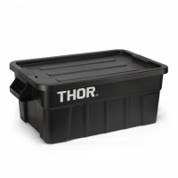 THOR Behälter mit Decke 53, L 70.8 × 43.4 × 27.2cm verfügbare Farben: GRAU, SCHWARZ, WEISS, GELB, ROT, BLAU, GRÜN, KLAR