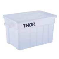 THOR Behälter mit Deckel 75 L 70.8 × 43.4 × 38.4cm verfügbare Farben: GRAU, SCHWARZ, WEISS, GELB, ROT, BALU, GRÜN, KALR