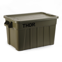 THOR Behälter mit Deckel 75 L 70.8 × 43.4 × 38.4cm verfügbare Farben: GRAU, SCHWARZ, WEISS, GELB, ROT, BALU, GRÜN, KALR