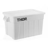 THOR Behälter mit Deckel 75 L 70.8 × 43.4 × 38.4cm verfügbare Farben: GRAU, SCHWARZ, WEISS, GELB, ROT, BALU, GRÜN, KALR