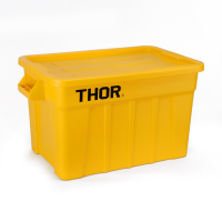 THOR Behälter mit Deckel 75 L 70.8 × 43.4 × 38.4cm verfügbare Farben: GRAU, SCHWARZ, WEISS, GELB, ROT, BALU, GRÜN, KALR