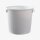 Runder Aufbewahrungsbehälter 17 Liter 33.3 × 30.2cm Farbe: Weiß