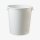 Runder Aufbewahrungsbehälter 20,8 Liter 33.3 × 35.6cm Farbe: Weiß
