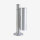TERMINATOR Standaschenbecher für Zigarettenstummel 6,7L 45 x 30 x 90 cm Farbe: METALLIK SILBER