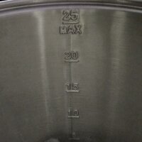Einkochtopf / Glühweintopf 25 Liter Edelstahl