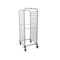 B.PRO Regalwagen aus Edelstahl für 18 GN 2/1 oder 36 GN 1/1 662x734x1645 mm
B-Ware