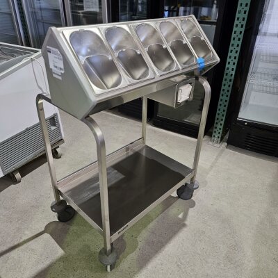 B.PRO Besteck- und Tablettwagen aus Edelstah Refurbished