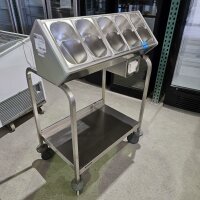 B.PRO Besteck- und Tablettwagen aus Edelstah Refurbished