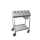 B.PRO Besteck- und Tablettwagen aus Edelstahl 900x600x1259 mm Refurbished