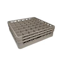 Spülkorb Gläserkorb 7x7 Fach 500 x 500 mm