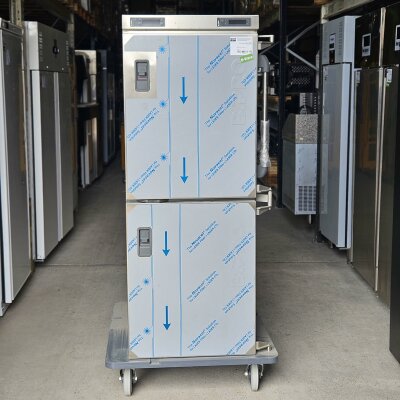 B.PROTHERM 2 fächriger Bankettwagen aus Edelstahl 230V