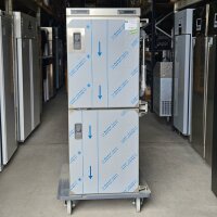 B.PROTHERM 2 fächriger Bankettwagen aus Edelstahl 230V